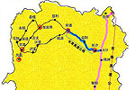 湖南省自驾车旅游地图
