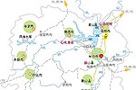 湖南省旅游地图